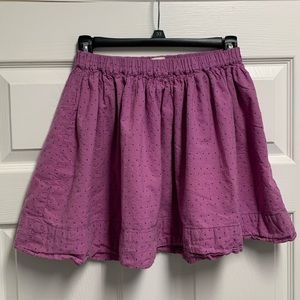 Purple Polka Dot Skirt by Mossimo